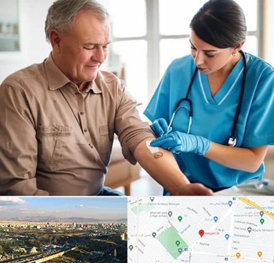 تزریقات و پانسمان در هنگام 