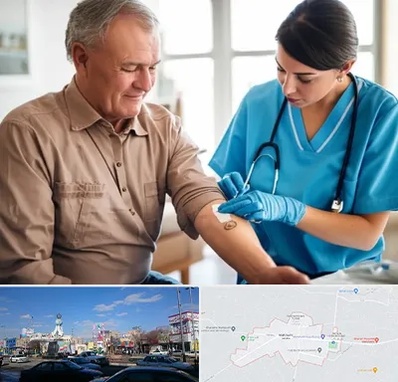 تزریقات و پانسمان در ماهدشت کرج