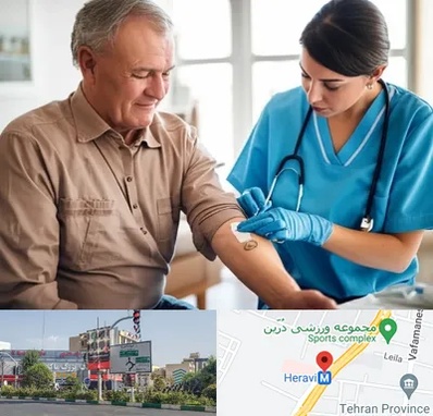 تزریقات و پانسمان در هروی 