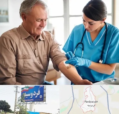تزریقات و پانسمان در فردوسیه شهریار
