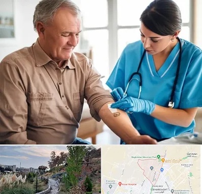 تزریقات و پانسمان در باغستان کرج 