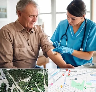 تزریقات و پانسمان در سالاریه قم 