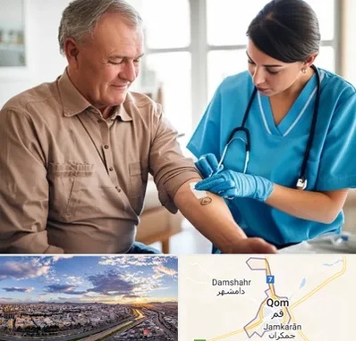 تزریقات و پانسمان در قم