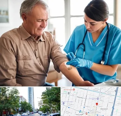 تزریقات و پانسمان در امامت مشهد 