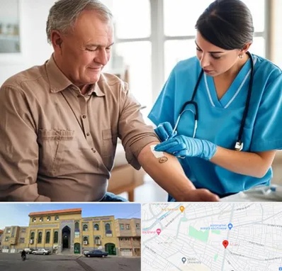 تزریقات و پانسمان در زنبیل آباد قم 