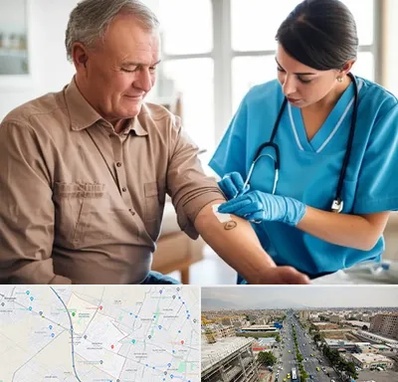 تزریقات و پانسمان در حصارک کرج 