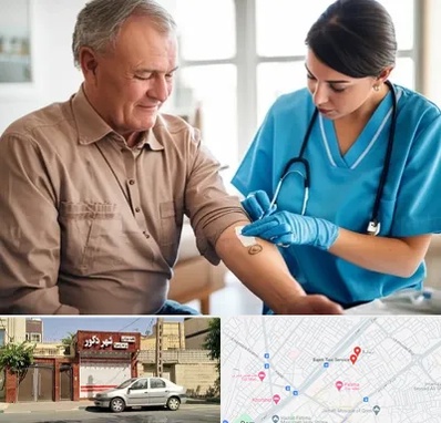 تزریقات و پانسمان در باجک قم 