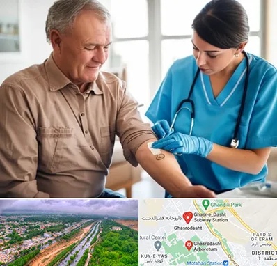 تزریقات و پانسمان در قصرالدشت شیراز 