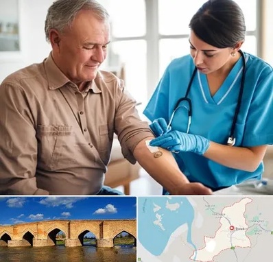 تزریقات و پانسمان در بناب