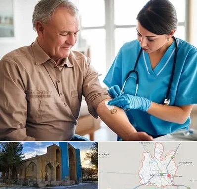 تزریقات و پانسمان در اهر