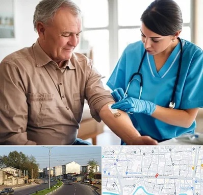 تزریقات و پانسمان در ضیابری رشت 