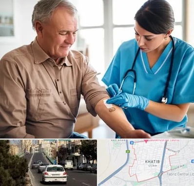 تزریقات و پانسمان در خطیب تبریز 