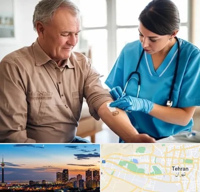 تزریقات و پانسمان در غرب تهران