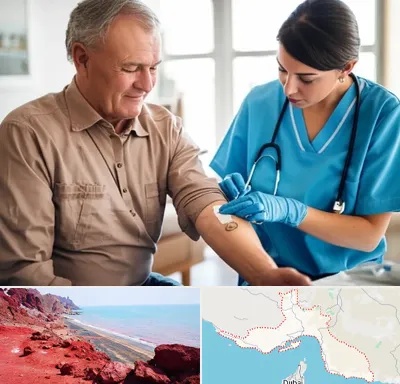 تزریقات و پانسمان در هرمزگان