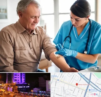 تزریقات و پانسمان در آبرسان تبریز