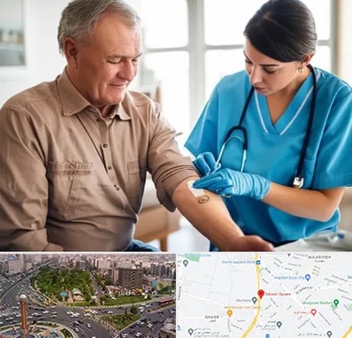 تزریقات و پانسمان در سبلان 