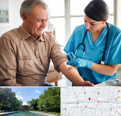 تزریقات و پانسمان در هشت بهشت اصفهان 