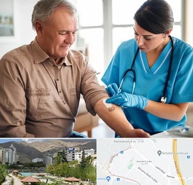 تزریقات و پانسمان در شهر زیبا 