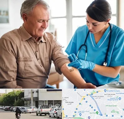 تزریقات و پانسمان در قدوسی شرقی شیراز