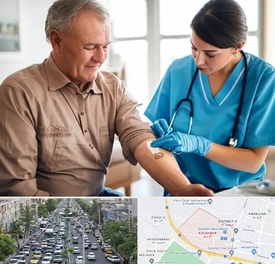 تزریقات و پانسمان در گلشهر کرج