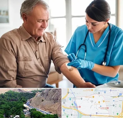 تزریقات و پانسمان در کن 