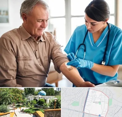 تزریقات و پانسمان در باغمیشه تبریز 