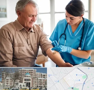 تزریقات و پانسمان در طلاب مشهد 