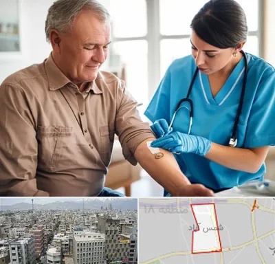 تزریقات و پانسمان در شمس آباد تهران