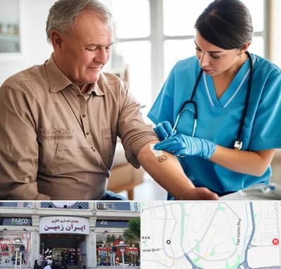 تزریقات و پانسمان در ایران زمین 