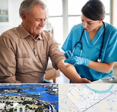 تزریقات و پانسمان در کوروش اهواز 