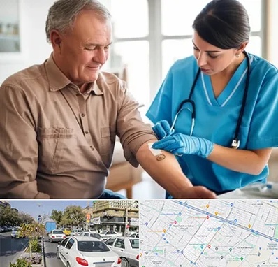 تزریقات و پانسمان در مفتح مشهد 