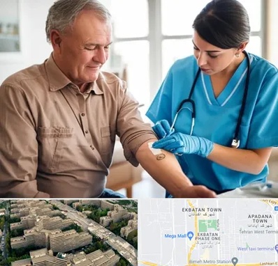 تزریقات و پانسمان در اکباتان 