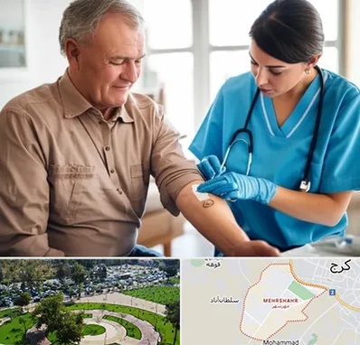 تزریقات و پانسمان در مهرشهر کرج