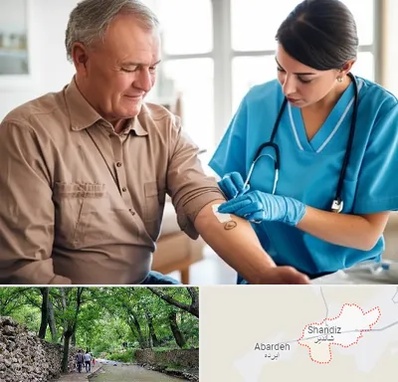 تزریقات و پانسمان در شاندیز مشهد 
