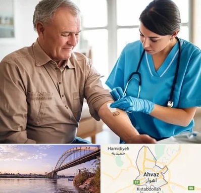 تزریقات و پانسمان در اهواز