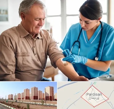تزریقات و پانسمان در پردیسان قم 