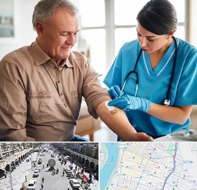 تزریقات و پانسمان در نادری اهواز 