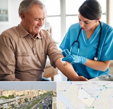 تزریقات و پانسمان در کیانمهر کرج 