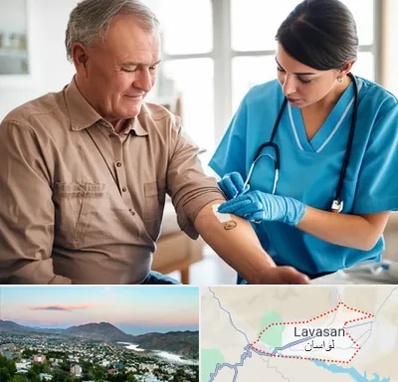 تزریقات و پانسمان در لواسان