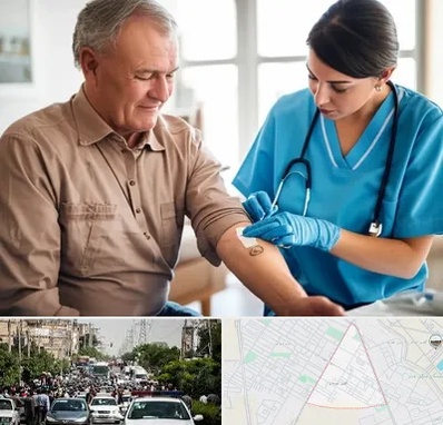 تزریقات و پانسمان در سیدی مشهد 