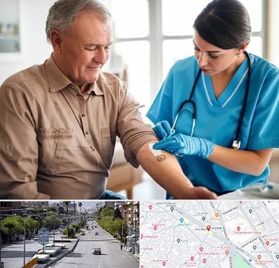 تزریقات و پانسمان در خیابان زند شیراز 