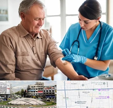 تزریقات و پانسمان در مرکز تهران 