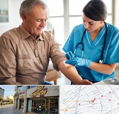 تزریقات و پانسمان در عطاران قم 