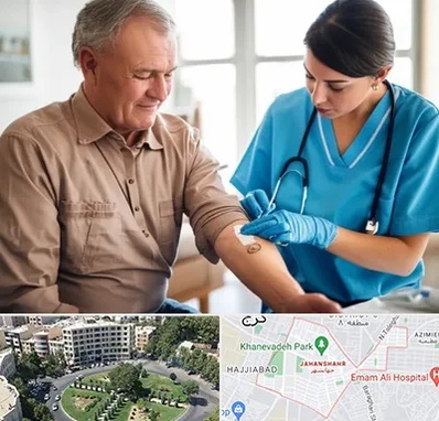 تزریقات و پانسمان در جهانشهر کرج 