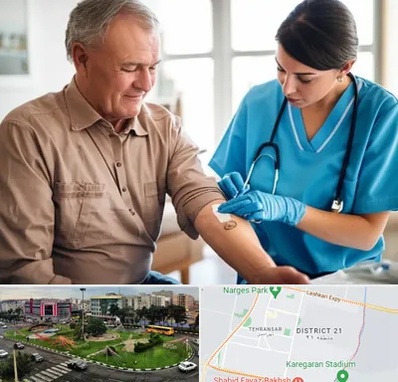 تزریقات و پانسمان در تهرانسر 