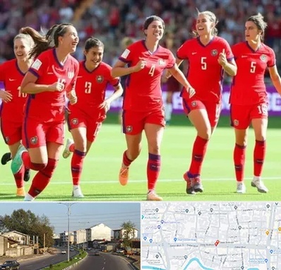 باشگاه فوتبال بانوان در ضیابری رشت 