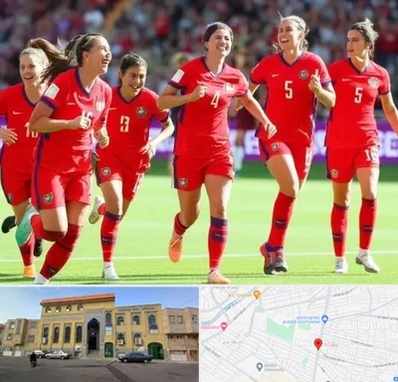 باشگاه فوتبال بانوان در زنبیل آباد قم 