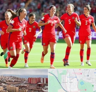 باشگاه فوتبال بانوان در سهند تبریز 