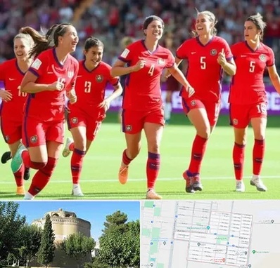 باشگاه فوتبال بانوان در مرداویج اصفهان 