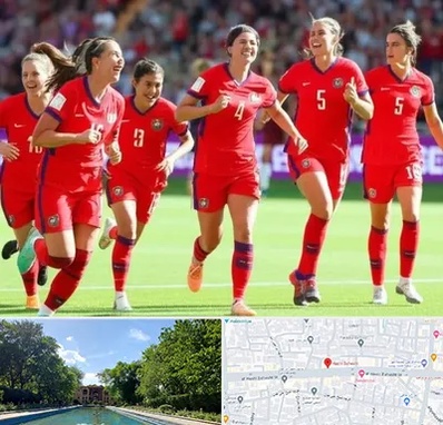 باشگاه فوتبال بانوان در هشت بهشت اصفهان 